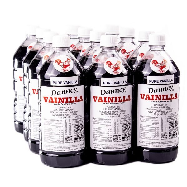 Danncy Vanilla Dark 33.8 Fl. oz (1L) 12 pk