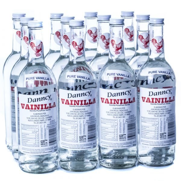 Danncy Vanilla Clear Glass Bottle (750 ml) 12 pk